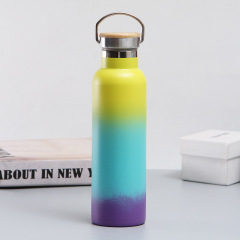 350ml/500ml/600ml/750ml/1000ml Double Wall Stainless Steel Vacuum Bottle