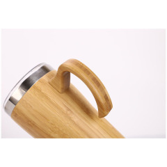 20oz Bamboo Stainless Steel Tumbler