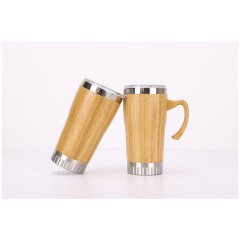 20oz Bamboo Stainless Steel Tumbler