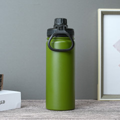 Large Capacity 18oz/22oz/32oz Vacuum Insulated Stainless-Steel Sports Water Bottle