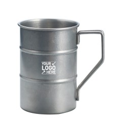 12oz Vintage Stainless Steel Mug/Beer Cup