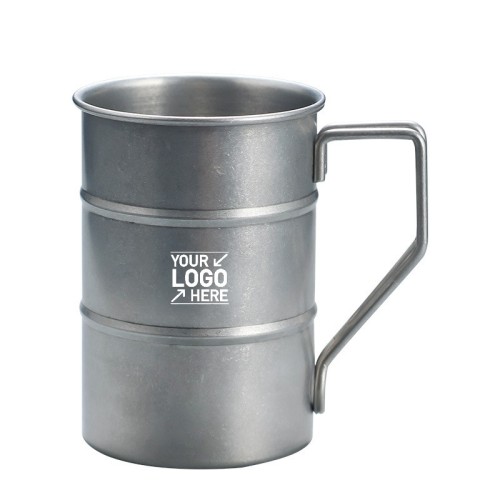 12oz Vintage Stainless Steel Mug/Beer Cup