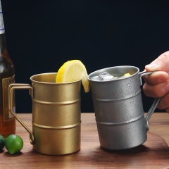 12oz Vintage Stainless Steel Mug/Beer Cup