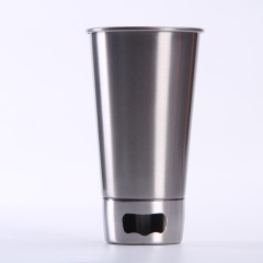 16.66oz Stainless Steel Beer Bottle With Opener