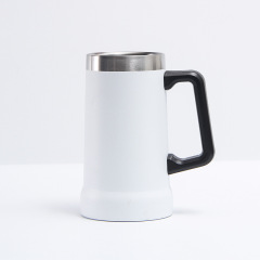 24oz Stainless Steel Big Grip Beer Mug