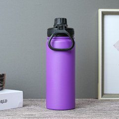 Large Capacity 18oz/22oz/32oz Vacuum Insulated Stainless-Steel Sports Water Bottle