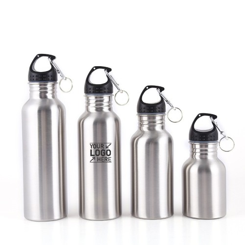 Single Wall Stainless Steel Outdoor Adventure Bottle