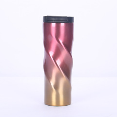 16 Oz Double Wall Stainless Steel Gradient Vacuum Mug
