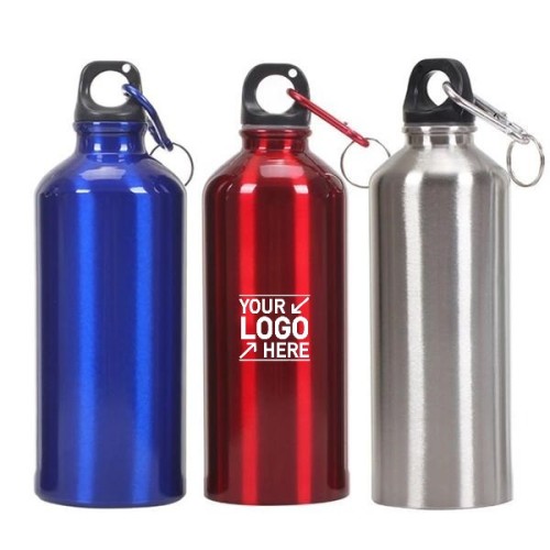 25oz Stainless Steel Sports Water Bottle with Carabiner