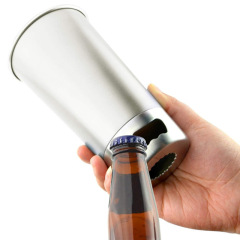 16.66oz Stainless Steel Beer Bottle With Opener