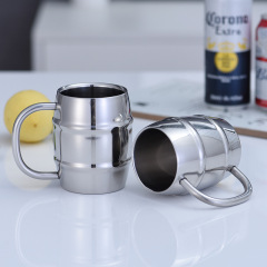 Stainless Steel Moscow Mule Barrel Beer Mug