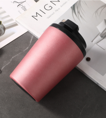 350ml 304 Stainless Steel Coffee Mug with Lid