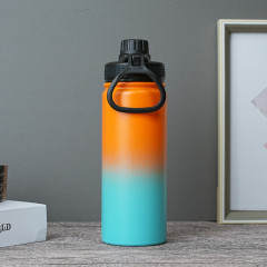 Large Capacity 18oz/22oz/32oz Vacuum Insulated Stainless-Steel Sports Water Bottle