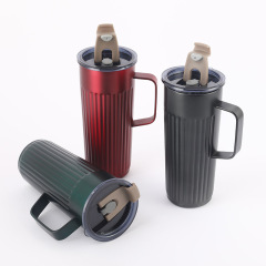 17oz Stainless Steel Coffee Mug with Handle
