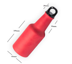 Aluminum Sports Water Bottle w/ Carabiner