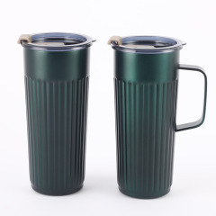 17oz Stainless Steel Coffee Mug with Handle