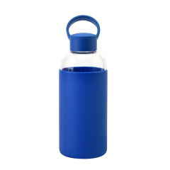 Glass Water Bottle With Silicone Sleeve