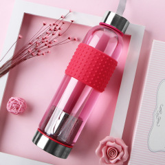 Heat Resistant Transparent Sports Water Bottle