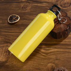 500 ml (17oz.) Aluminum Sports Bottle with Carabineer