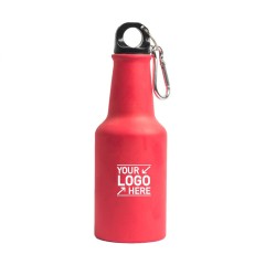 Aluminum Sports Water Bottle w/ Carabiner
