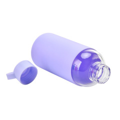Glass Water Bottle With Silicone Sleeve