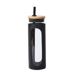 20oz Glass Water Tumble with Straw