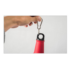 Aluminum Sports Water Bottle w/ Carabiner