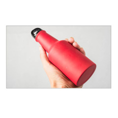 Aluminum Sports Water Bottle w/ Carabiner