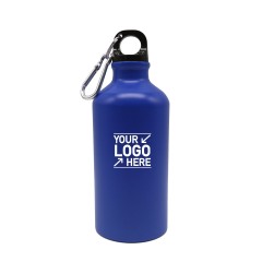 500 ml (17oz.) Aluminum Water Bottle with Carabineer