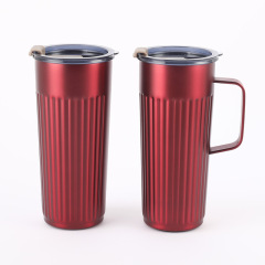 17oz Stainless Steel Coffee Mug with Handle