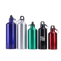 400ml/500ml/600ml/750ml/1000ml Outdoor Aluminum Sports Water Bottle