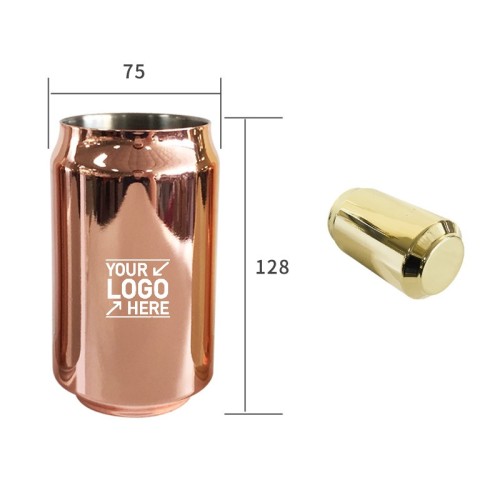 350ml Stainless Steel Pop-top Beer Can Cup