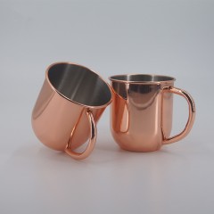 550ml Copper Plated Moscow Mule Mug