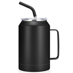 30oz/50oz Stainless Steel Insulated Mug Tumbler with Handle