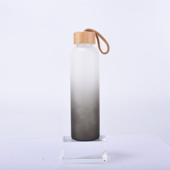 Gradual Color Single Wall Glass Bottle