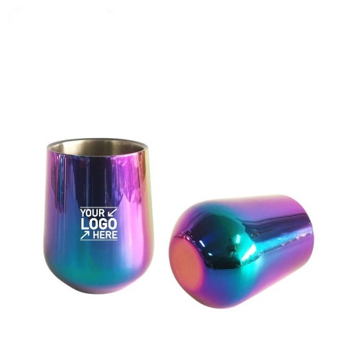 21oz Double Wall Stainless Steel Wine Mugs