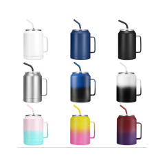 30oz/50oz Stainless Steel Insulated Mug Tumbler with Handle