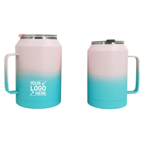30oz/50oz Stainless Steel Insulated Mug Tumbler with Handle