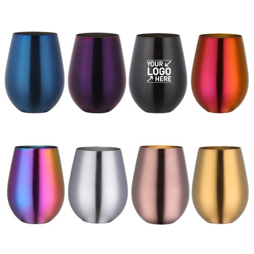 500ml/16.6oz Colorful Stainless Steel Mugs