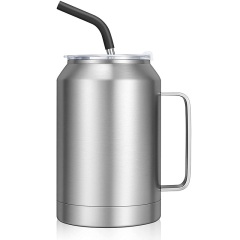 30oz/50oz Stainless Steel Insulated Mug Tumbler with Handle