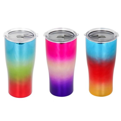 20oz Colorful Electroplating Stainless Steel Tumbler