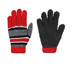 Kids Hat Scarf Gloves Toddler Winter Knit 2 Set