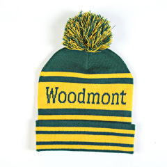 Knitted Beanie with Pom