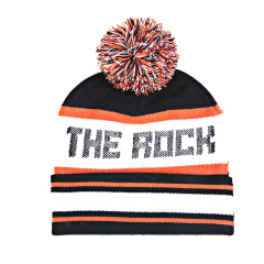 Knitted Beanie with Pom