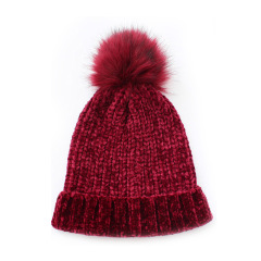Knitted Bobble Hat