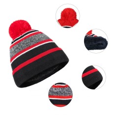 Kids Hat Scarf Gloves Toddler Winter Knit 2 Set