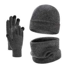 3-In-1 Winter Hat Scarf Gloves Set