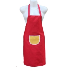 Solid Color Work Polyester Apron With Logo