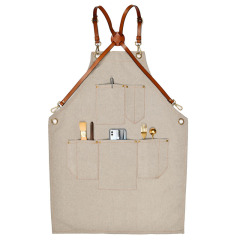 Green Waxed Canvas Tool Apron