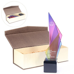 Special Unique Shape Crystal Award